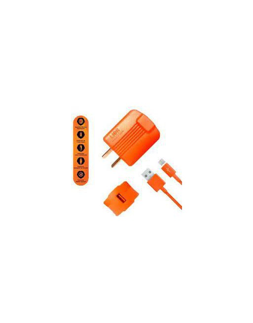 CARGADOR 220V TURBO LION NARANJA LION LION