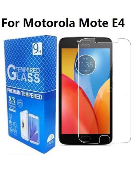 VIDRIO TEMPLADO MOTOROLA MOTO E4 PLUS ONLY