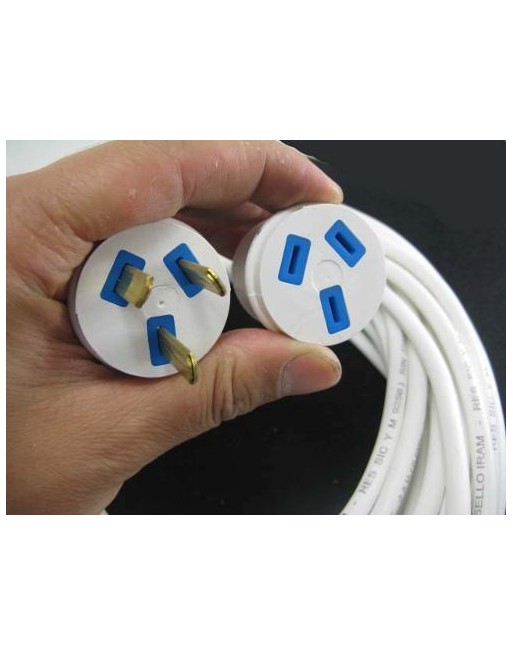 CABLE ALARGUE 220V 1.5MTS BLANCO