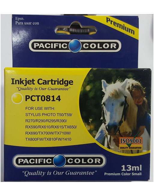 CARTUCHO EPSON PC 81 YELLOW PCT0814 PACIFIC COLOR