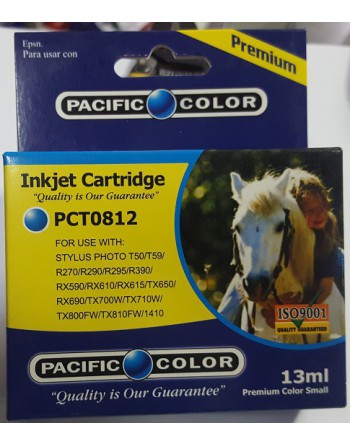 CARTUCHO EPSON PC 81 CIAN PCT0812 PACIFIC COLOR