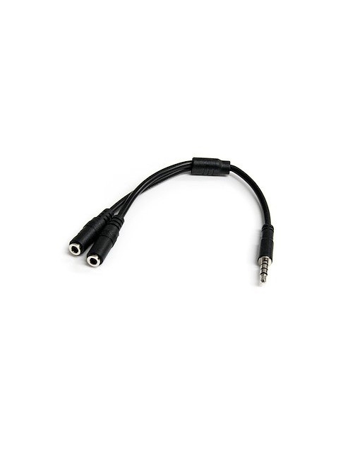 ADAPTADOR 3.5 M A 3.5 H X 2 PARA 2 AURICULARES