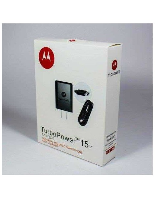 CARGADOR 220V TURBO POWER TIPO C MOTOROLA