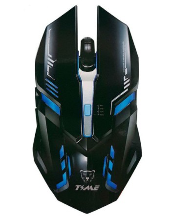 MOUSE GAMER C/LUZ 4 BOTONES 8608 TIME