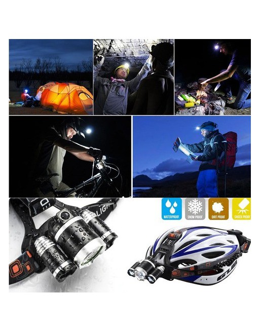 LINTERNA MINERA T6-28 MULTIFUNCION FLASHLIGHT