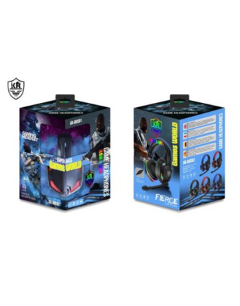 AURICULAR GAMER KR-GM301   GAME HEADPHONES