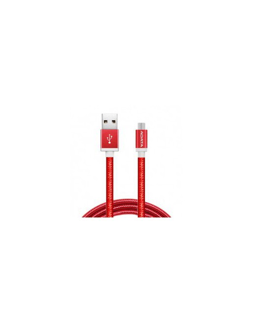 CABLE MICRO USB 2.4A  1M ROJO MOD-38  LION
