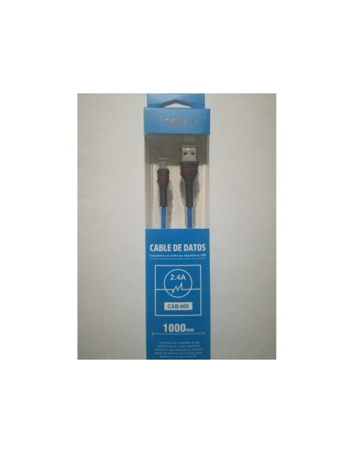 CABLE USB 2.4A CAB-068 1.000MM INOVA