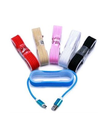 CABLE P/CELULAR V8 BOLSITA COLORES