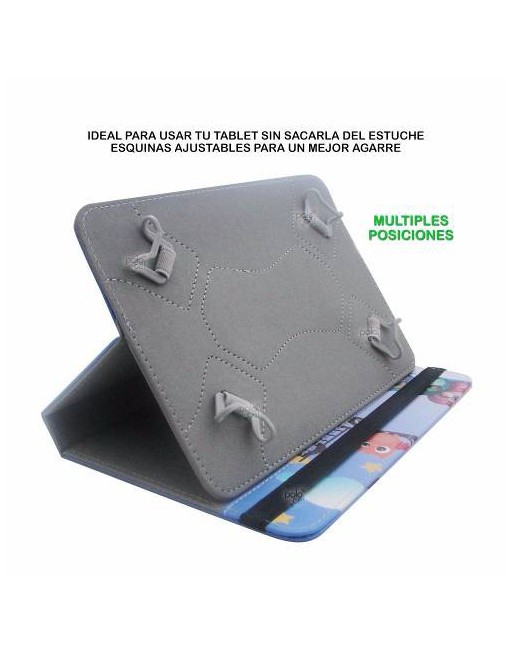 TPU P/TABLET 7" COLORES C/AGARRE EN LAS 4 ESQUINAS