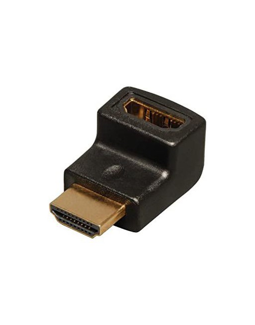 ADAPTADOR HDMI M A HDMI H ANGULO ARRIBA MANHATTAN