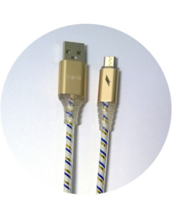 CABLE MICRO USB V8 2.4AMP 1MTS CAB-049 INOVA