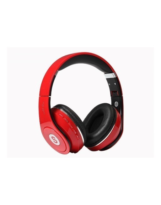 AURICULAR BLUETOOTH C/FT C/AUX P15 ROJO ONLY