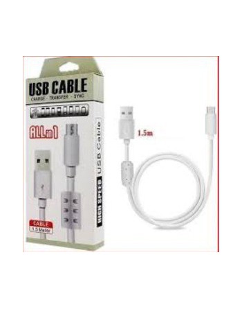 CABLE MICRO USB ALL IN 1 1.5MTS CON FILTRO 2.0
