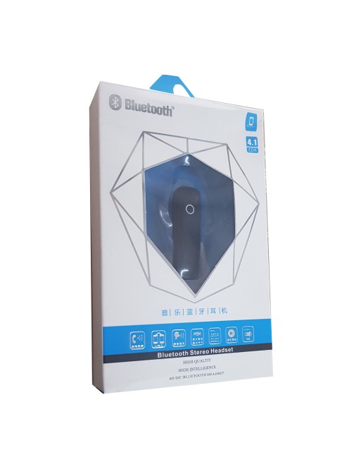 MANOS LIBRES BLUETOOTH NEGRO SONIDO MONO 4.1 EDR
