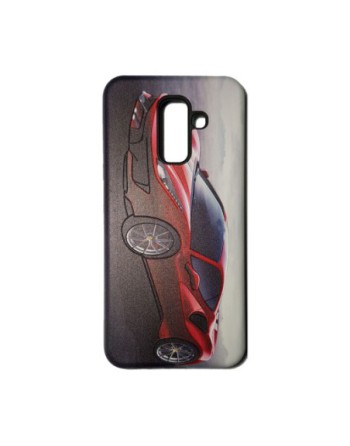 TPU SAMSUNG J8 DISEÑO 3D AUTO DASH