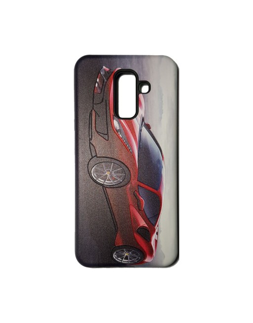 TPU SAMSUNG J8 DISEÑO 3D AUTO DASH