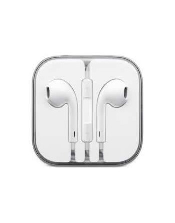 MANOS LIBRES IPHONE BLANCO CAJA ACRILICA