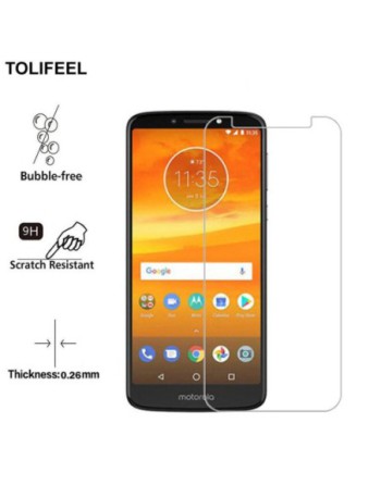 VIDRIO TEMPLADO MOTOROLA MOTO E5 PLUS ONLY
