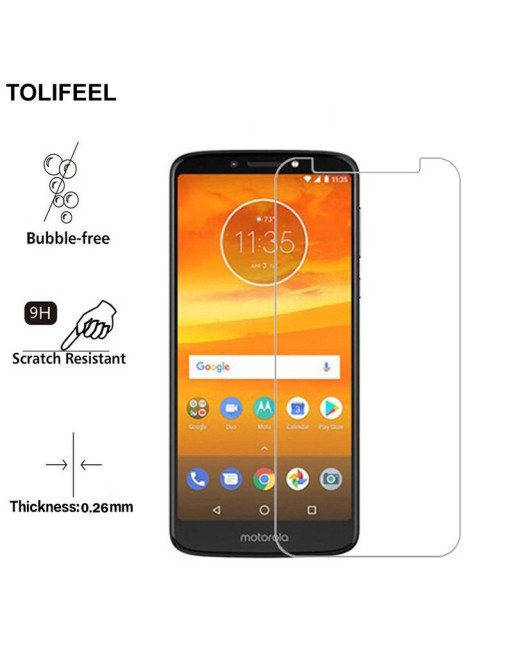 VIDRIO TEMPLADO MOTOROLA MOTO E5 PLUS ONLY