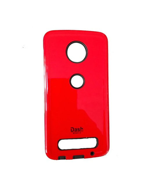 TPU MOTOROLA MOTO Z PLAY ROJO DASH