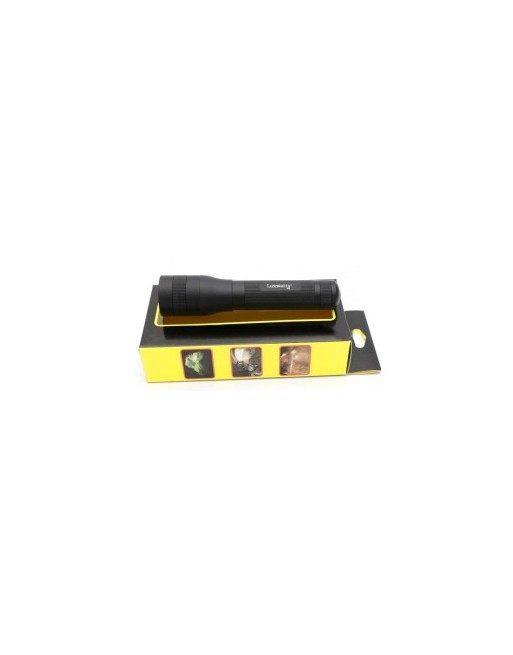 LINTERNA 1 LED C/ZOOM METALICA C/PILAS EN CAJA VERDE POWER STYLE