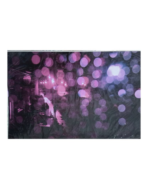 SKIN P/NETBOOK DISEÑO ABSTRACTO PURPLE RAIN FUN TOPS