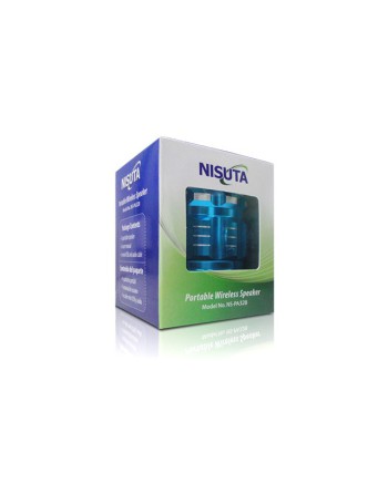 PARLANTE C/BLUETOOTH C/AUX METALICOS PISTON NS-PA32B NISUTA