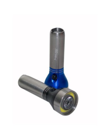 LINTERNA 1 LED + ARO DE LUZ METALICA BL-C731 X-BALOG