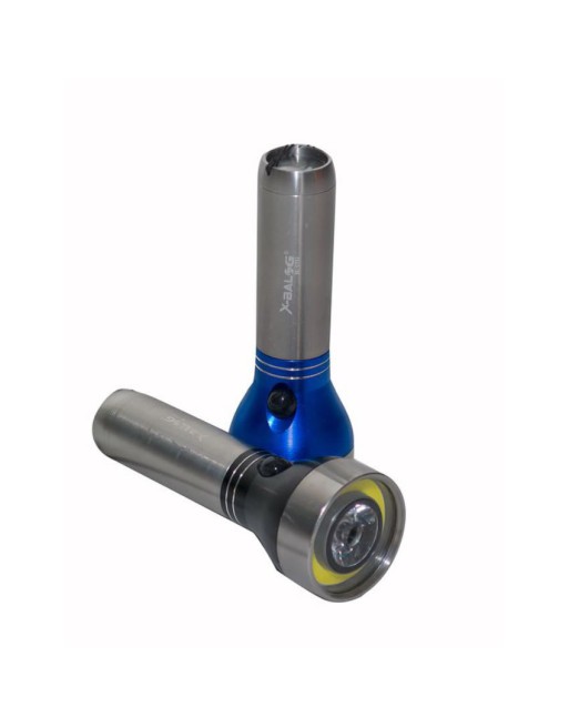 LINTERNA 1 LED + ARO DE LUZ METALICA BL-C731 X-BALOG