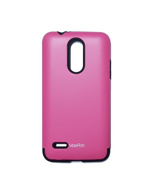 TPU LG K4 2017 ROSADO REFORZADO VOX-FON