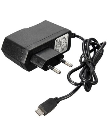 CARGADOR P/TABLET MICRO USB 220V CAJA BLANCA