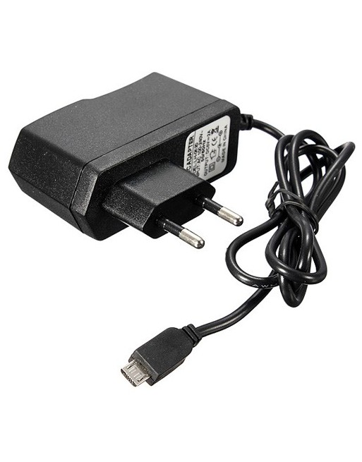 CARGADOR P/TABLET MICRO USB 220V CAJA BLANCA