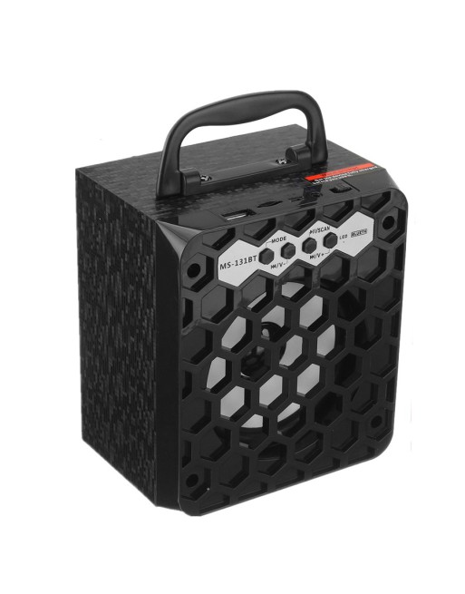 PARLANTE C/USB C/TF/AUX ROJO MS-131 MODEL