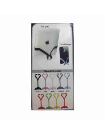 SOPORTE P/CELULAR TIPO PINZA PARA ESCRITORIO COLORES PARA IPAD