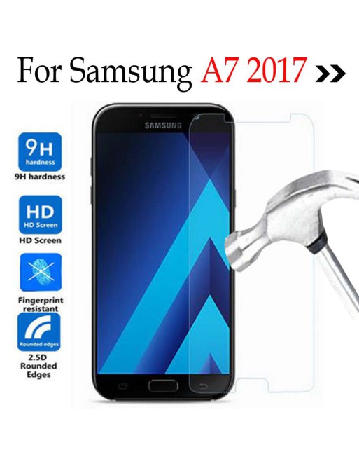 VIDRIO TEMPLADO SAMSUNG A7 2017 A720F 9H