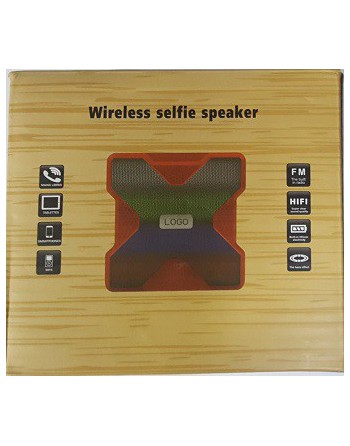 PARLANTE C/BLUETOOTH C/RADIO C/USB EQUIS GRIS CON LUZ YX-X-X6