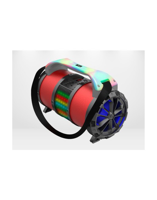 PARLANTE C/BLUETOOTH C/MIC C/LUZ ROJO 400W SP-KJA100A HARRISON HARLEM KANJU
