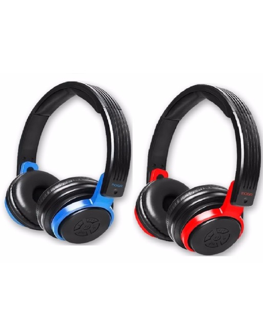 MANOS LIBRES BLUETOOTH NEGRO CON AZUL NG-BT498 NOGANET