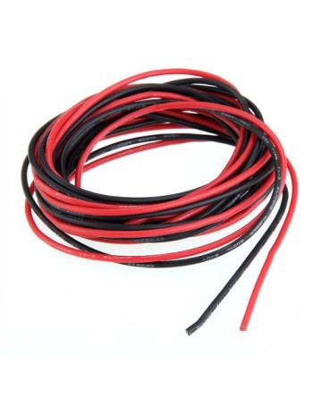 CABLE PARA BAFLE 2X0.35X100MTS NEGRO Y ROJO