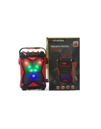 PARLANTE C/BLUETOOTH PORTATIL 50W PGD-2010 PAGODA