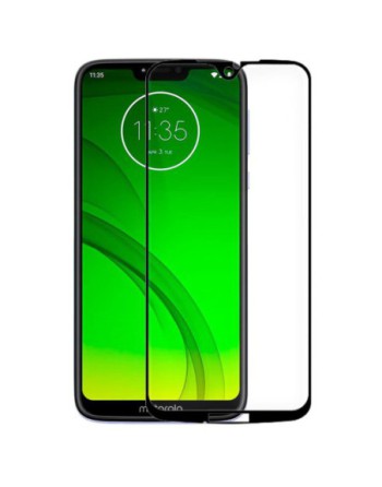 VIDRIO TEMPLADO MOTOROLA MOTO G7 PLUS CON NOTCH 149X68 TEMPERED GLASS