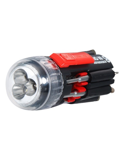 LINTERNA 8 EN 1 CON DESTORNILLADORES SD-890
