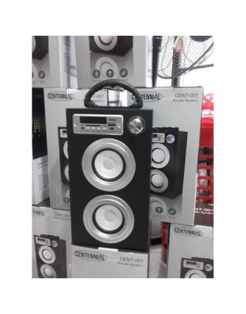 PARLANTE TORRE C/BLUETOOTH C/USB C/RADIO CENT-001 CENTENNIAL