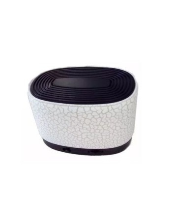 PARLANTE C/BLUETOOTH C/RADIO C/MICRO SD C/LUCES OVALADO AGRIETADO J22