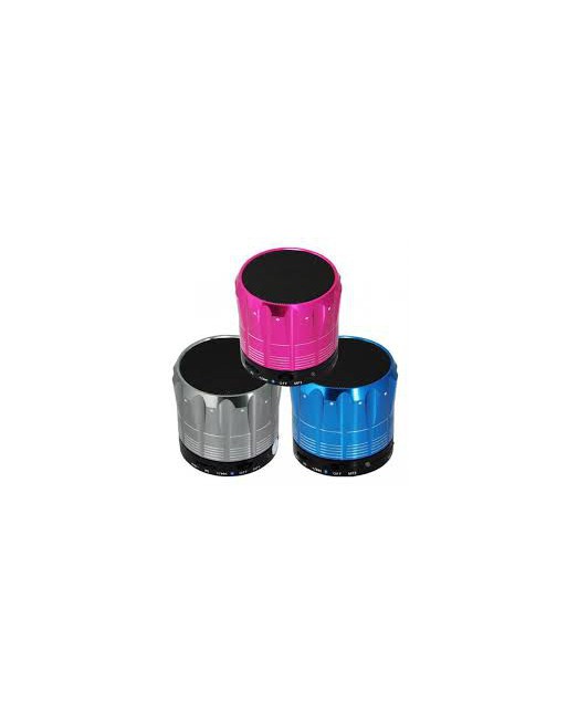 PARLANTE C/BLUETOOTH CILINDRO COLORES CON RAYAS MINI MUSIC YES