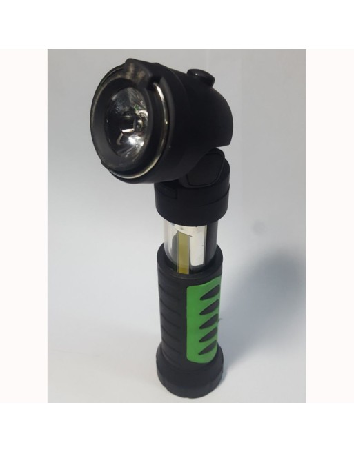 LINTERNA ARTICULADA CON REFLECTOR TIRA LED EXTENSIBLE A PILAS