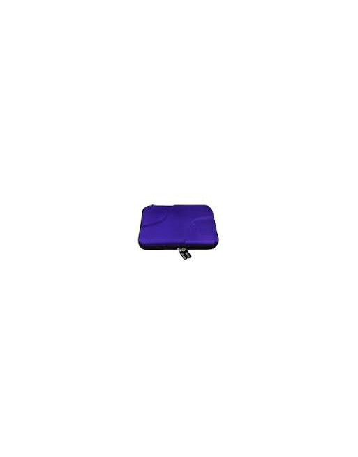 FUNDA RIGIDA VIOLETA 10" PARA NETBOOK CON CIERRE