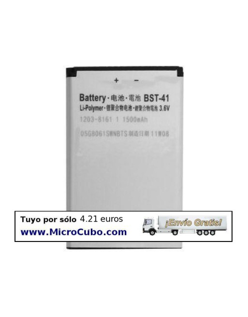 BATERIA SONY ERICSON  XPERIA X1 BST-41