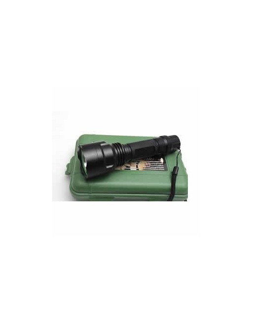 LINTERNA 1 LED C/ZOOM RECARGABLE POLICIA
